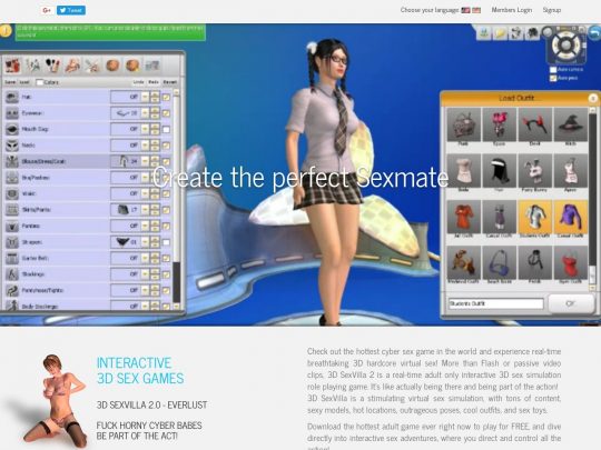 Virtual Sex Simulation