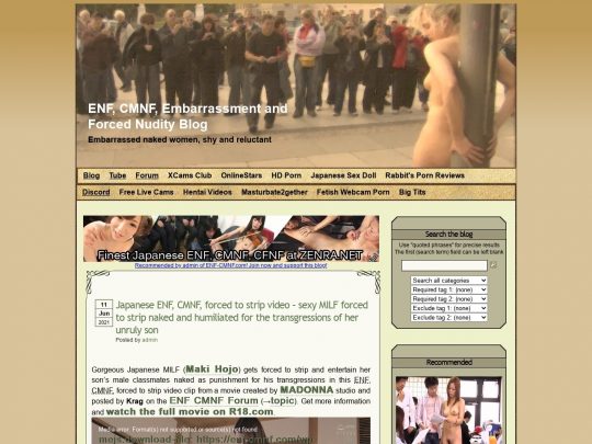 Porn Blog Site